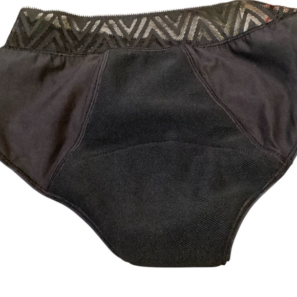 THINX Comfort Stretch Hiphugger Period Underwear, Black - Small NWT - Picture 9 of 10